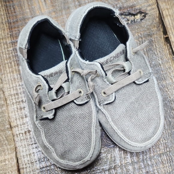 Gray Canvas Sneakers - Picture 1 of 3